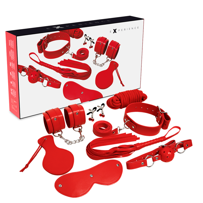 BDSM FETISCHSET RÖD