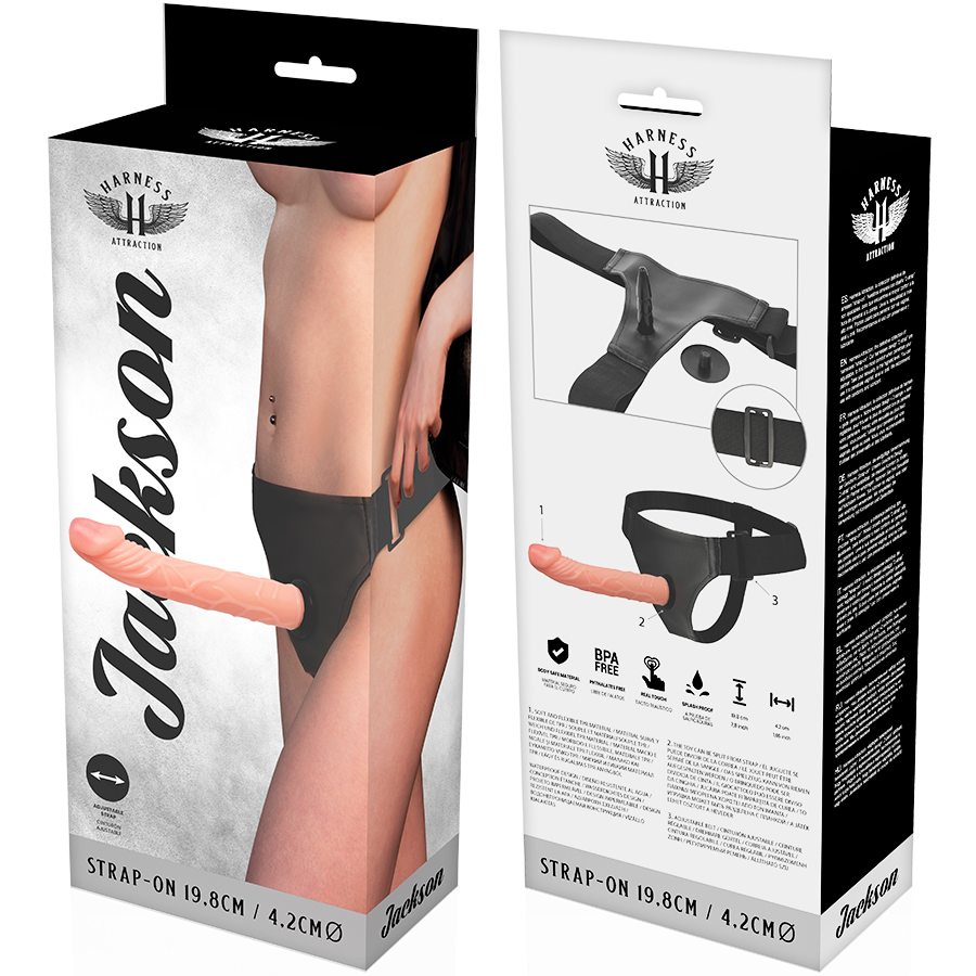 STRAP-ON JACKSON 19,8 CM