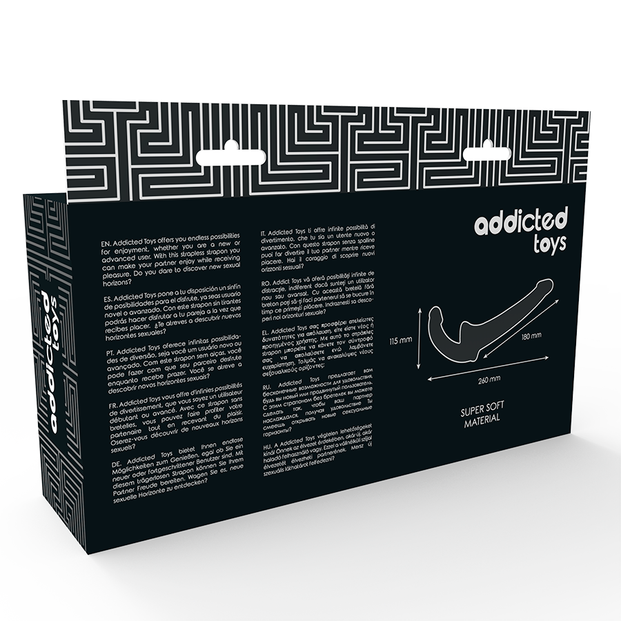 DUBBELDILDO STRAPLESS