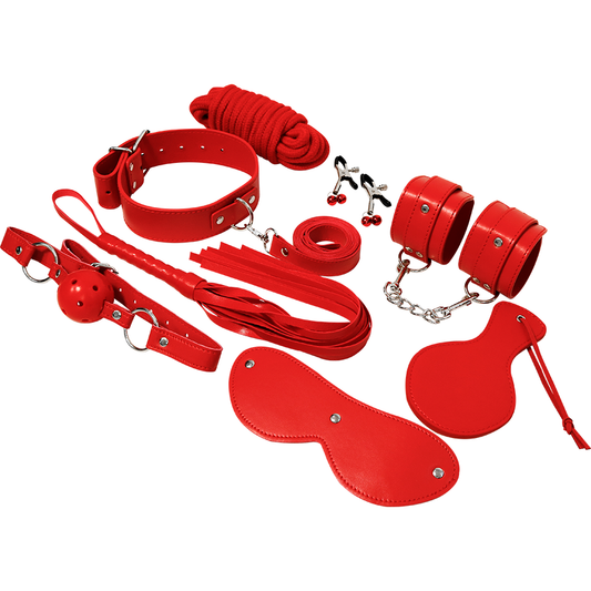 BDSM FETISCHSET RÖD