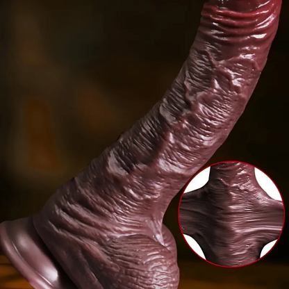 DILDO RÖRLIG FÖRHUD BLACK