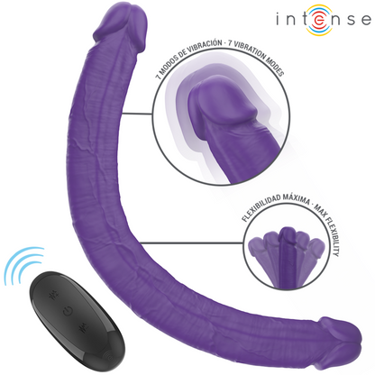 DILDO VIBRATOR DUBBEL GUNTER