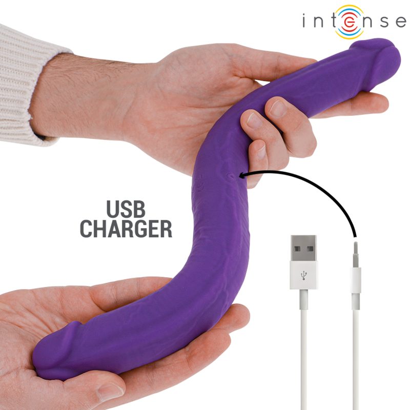 DILDO VIBRATOR DUBBEL GUNTER