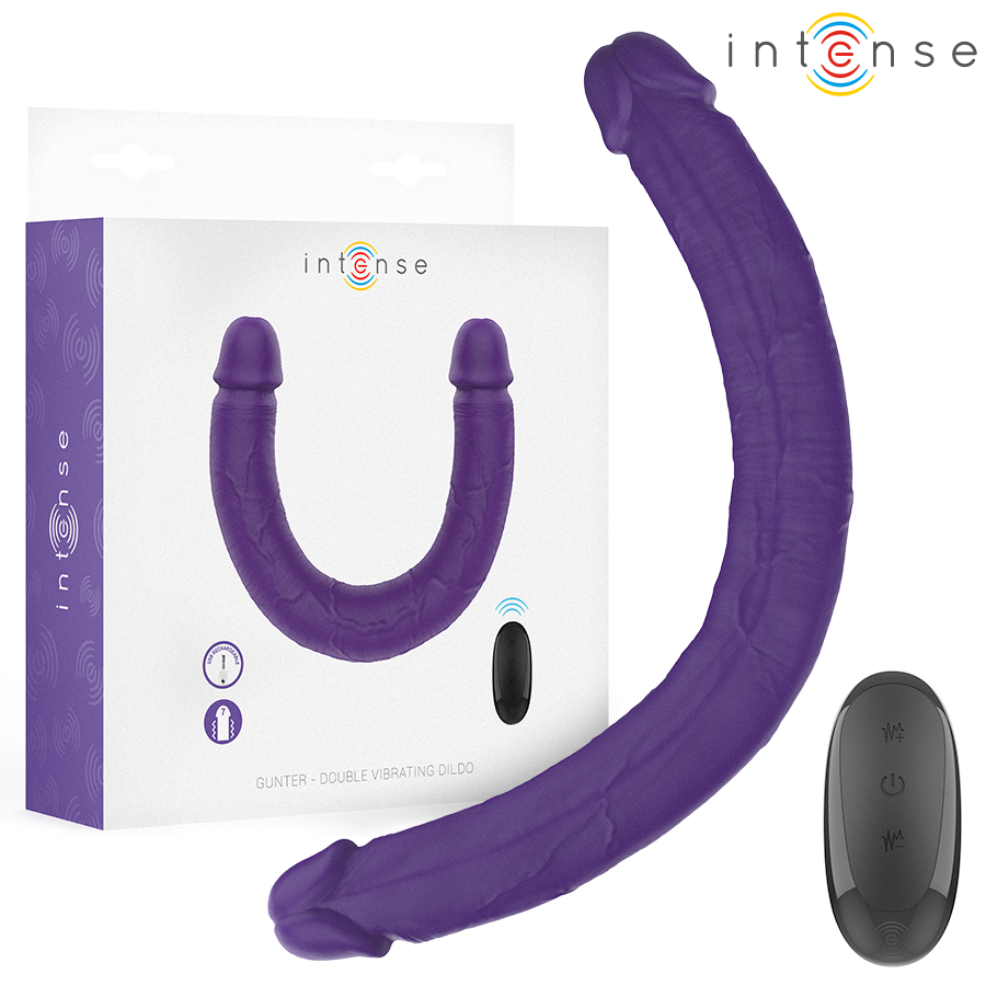DILDO VIBRATOR DUBBEL GUNTER