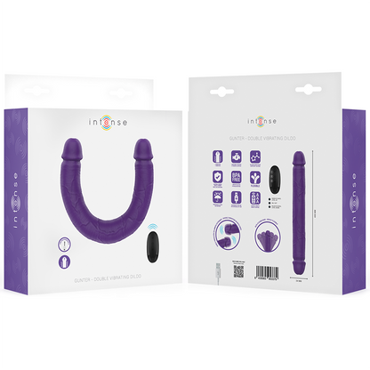 DILDO VIBRATOR DUBBEL GUNTER