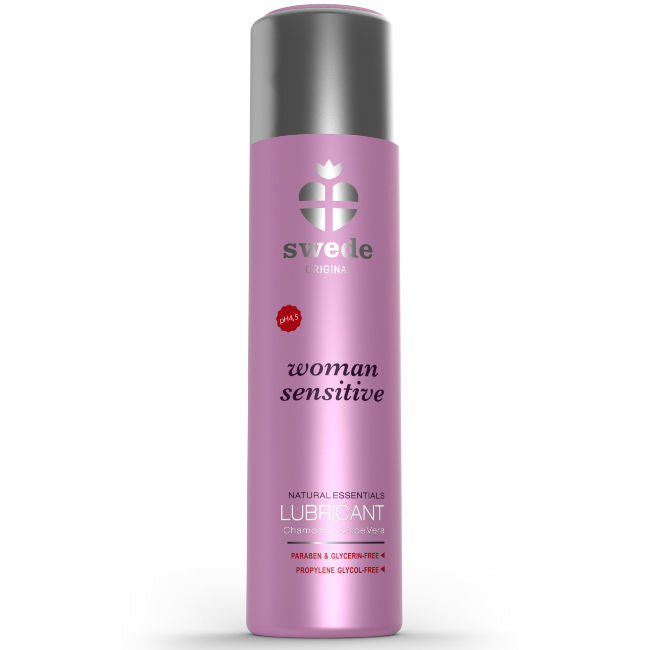 SWEDE WOMAN SENSITIVE LIUKUVOIDE 60 ML – HELLÄVARAINEN JA HOITAVA - Puuhabox 